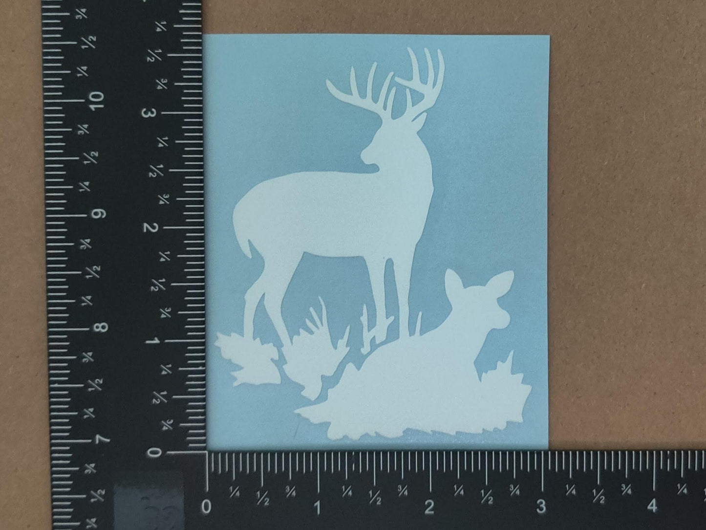 Deer Doe Decal 4 Pack