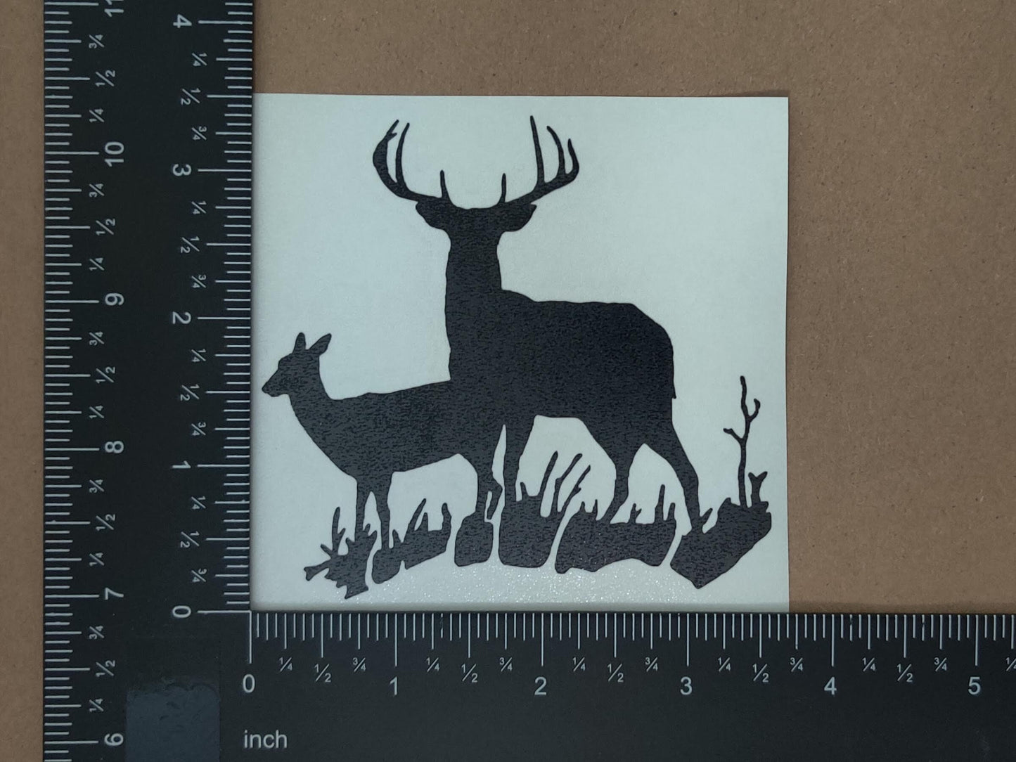 Deer Doe Decal 4 Pack
