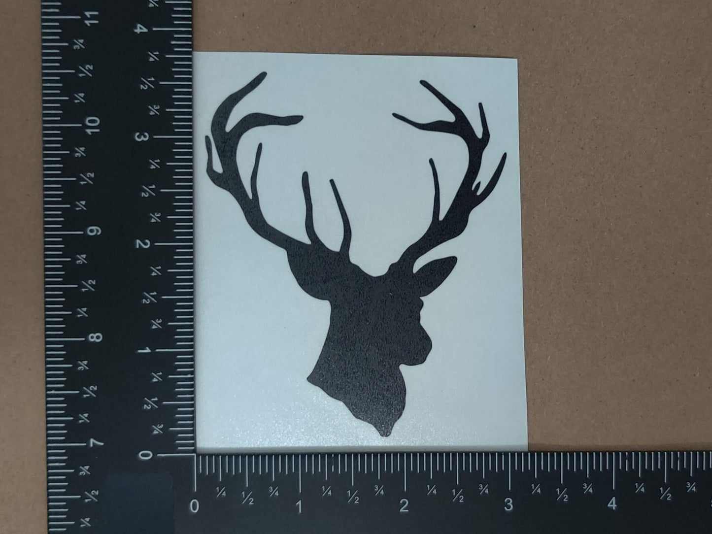 Deer Doe Decal 4 Pack