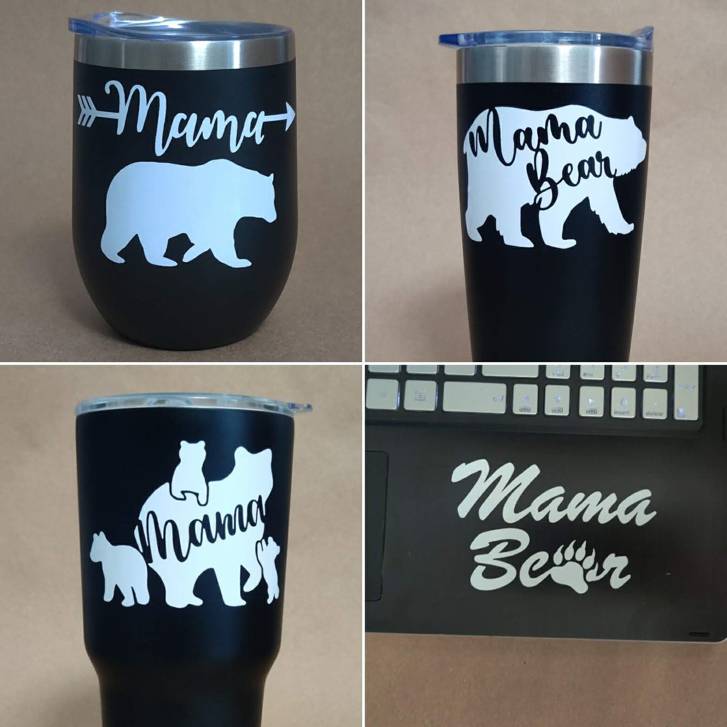Mama Bear Decal 4 Pack