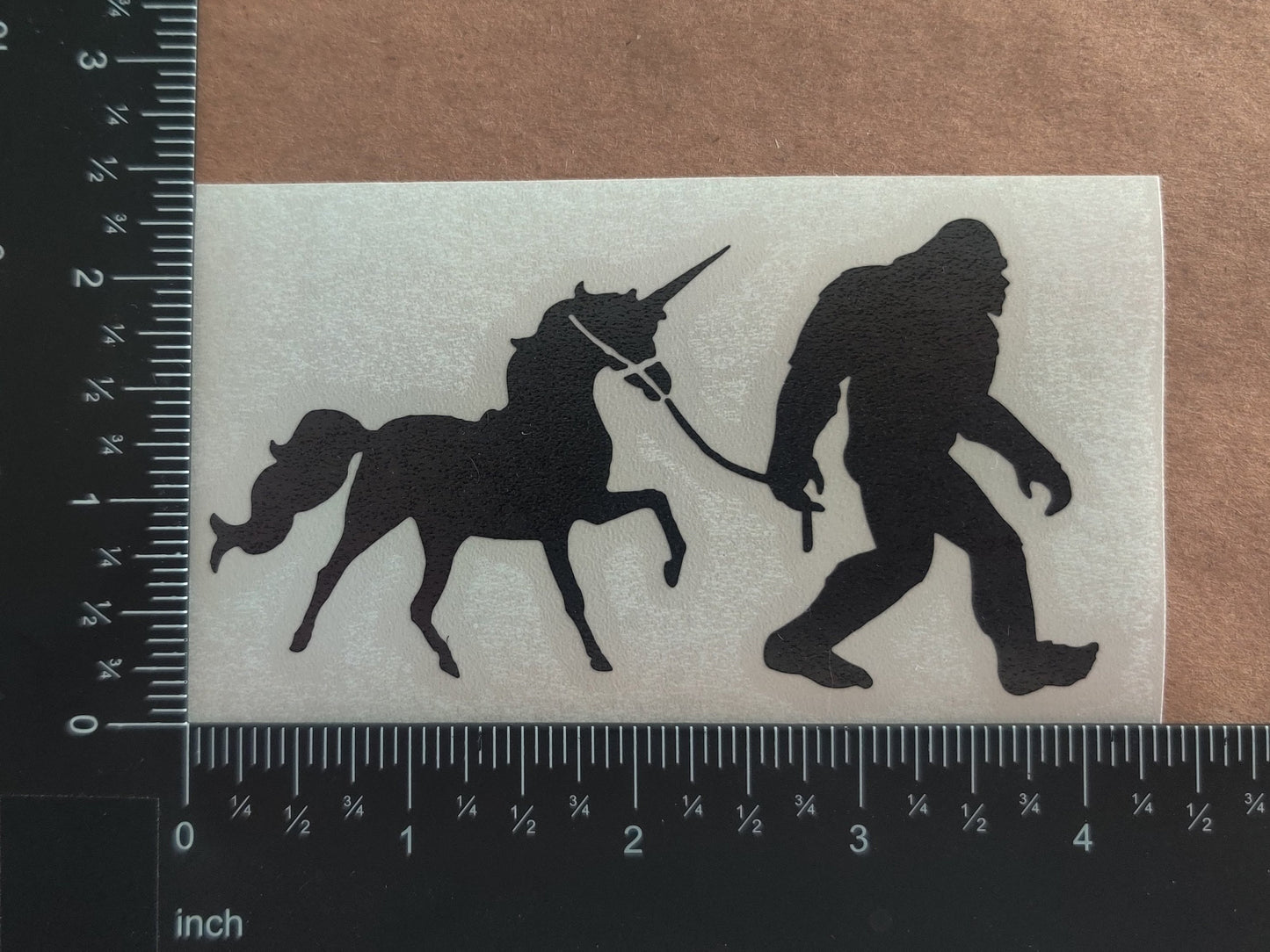 Sasquatch / Bigfoot and friends Decal 4 pack