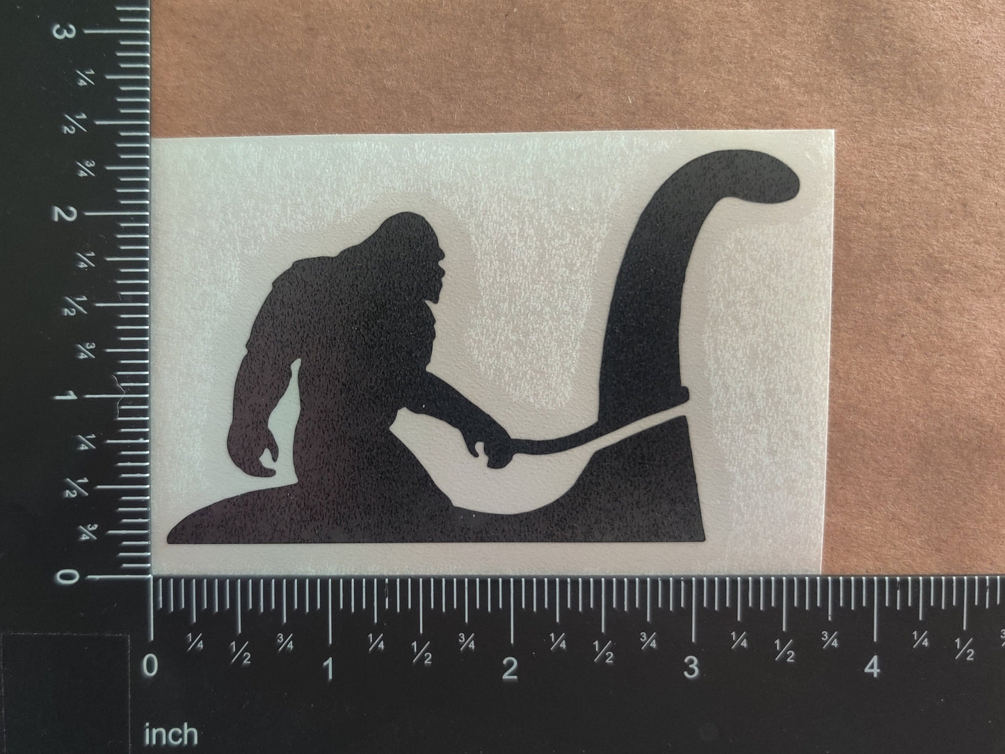 Sasquatch / Bigfoot and friends Decal 4 pack