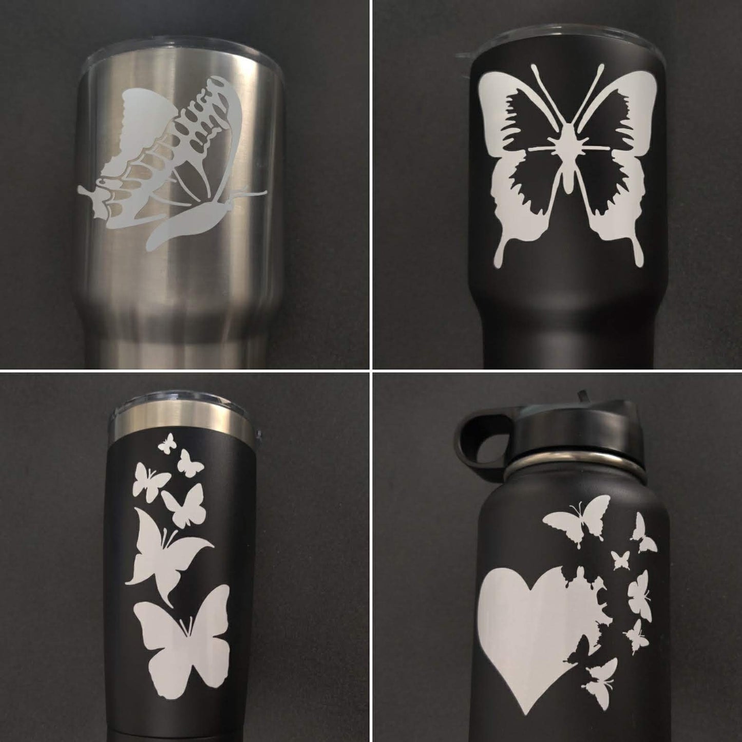 Butterfly Decal 4 Pack