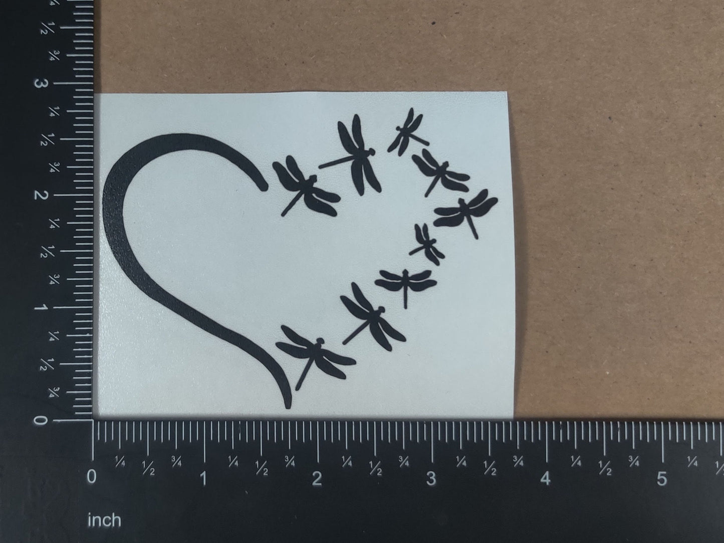 Dragonfly Inspired Decal 4 Pack