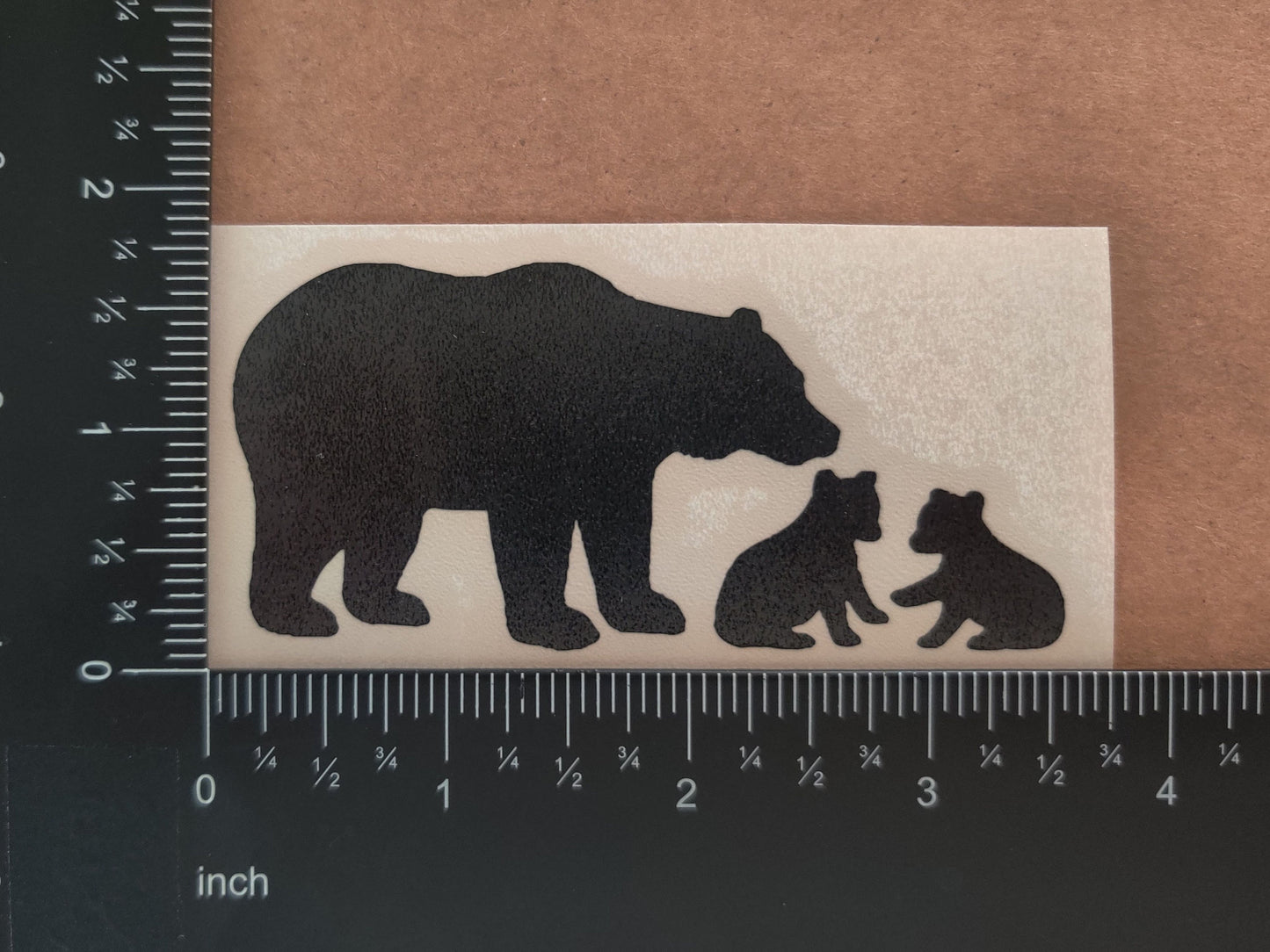 Bear Decal 4-Pack