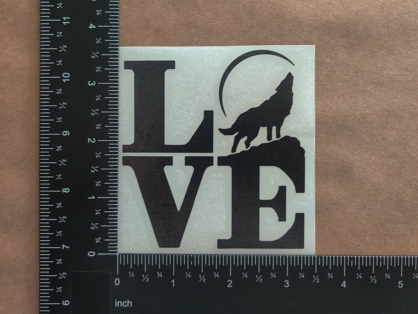 Wolf Decal 4-Pack