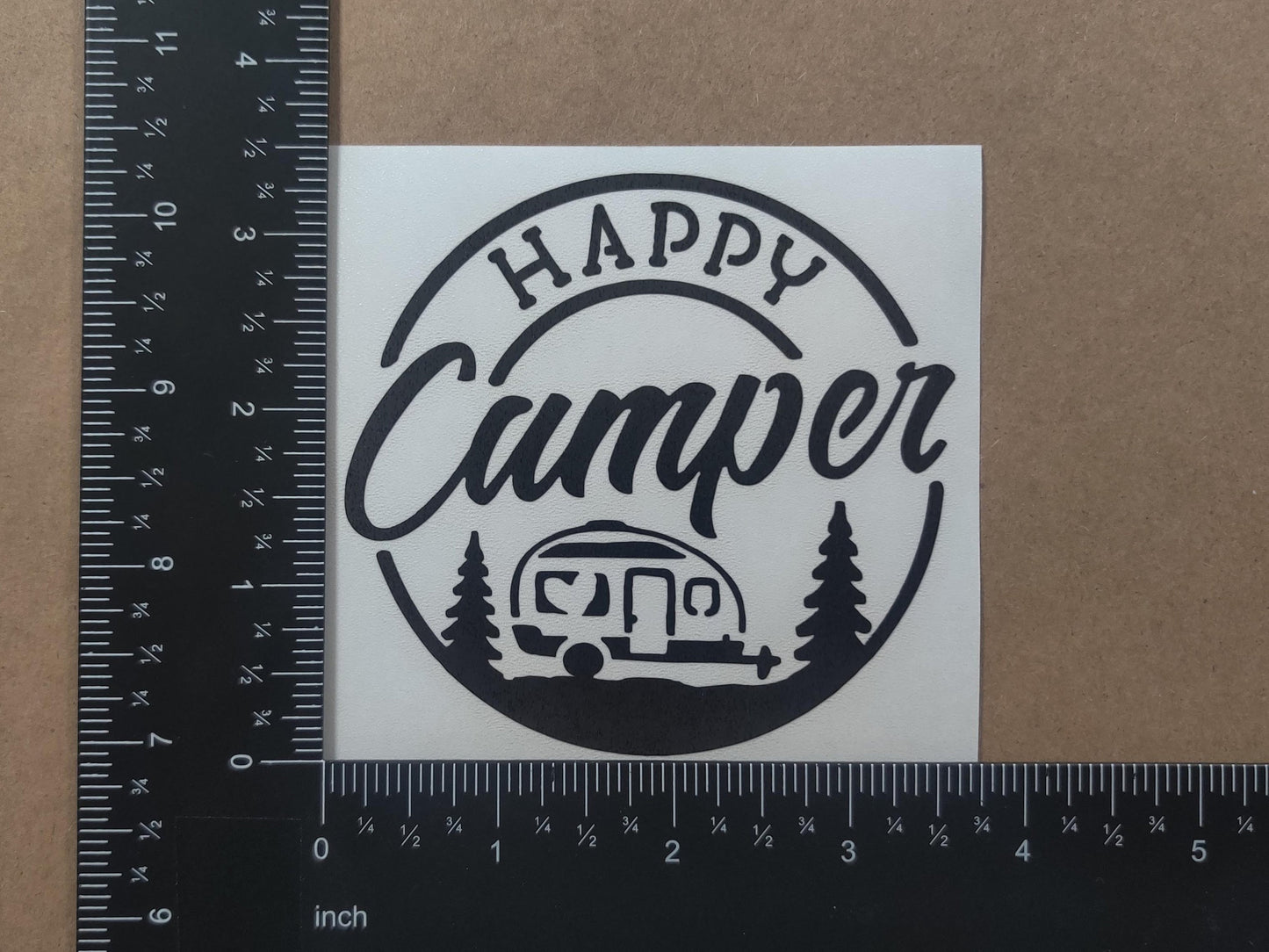 Camping Camper Decal 4-Pack