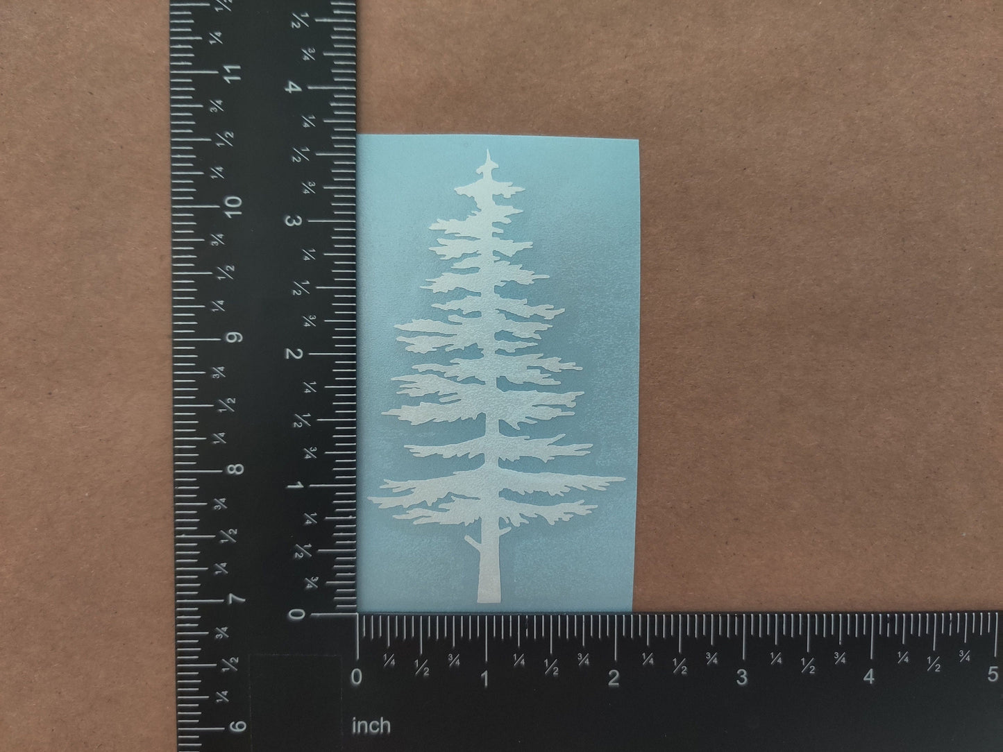 Compass Pine Tree Mountain PNW Decal 4-Pack