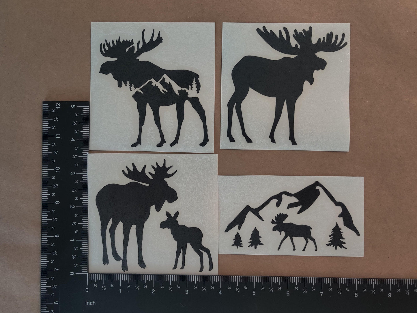 Moose Decal 4-Pack