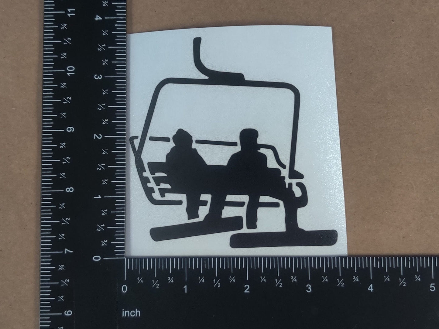 Snowboarding Decal 4 Pack