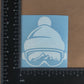 Snowboarding Decal 4 Pack