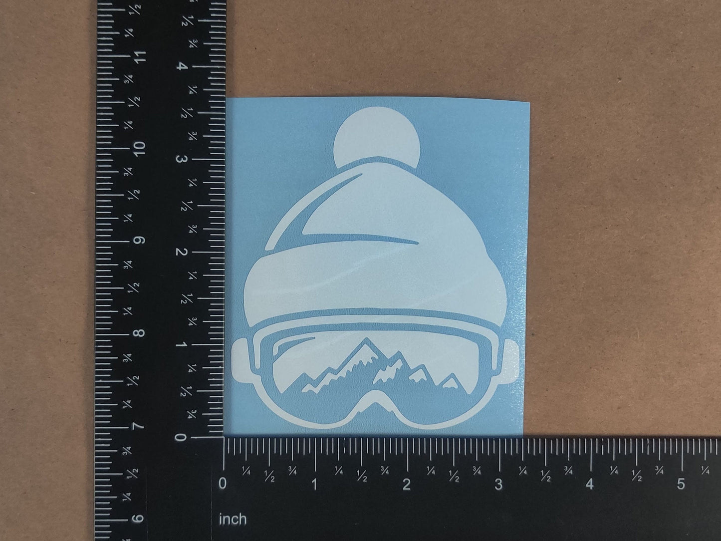Snowboarding Decal 4 Pack
