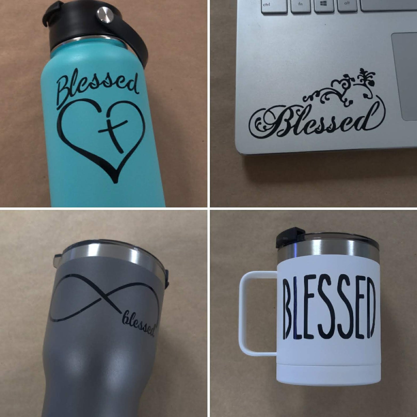 Blessed Decal 4-Pack