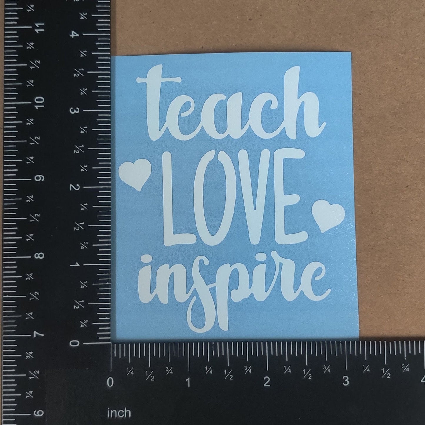 Teacher Decals 4 Pack