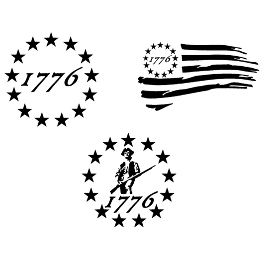 1776 Decals 3-Pack