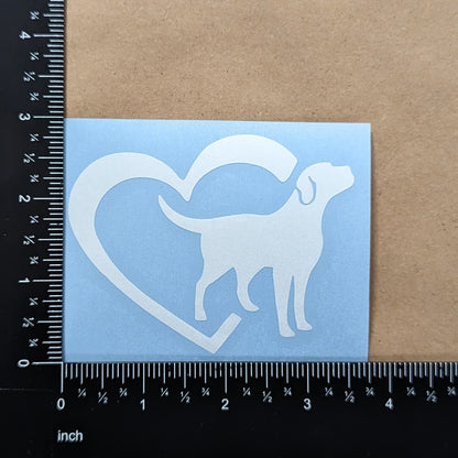 Labrador Retriever Decal 4 Pack