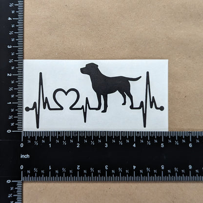 Labrador Retriever Decal 4 Pack