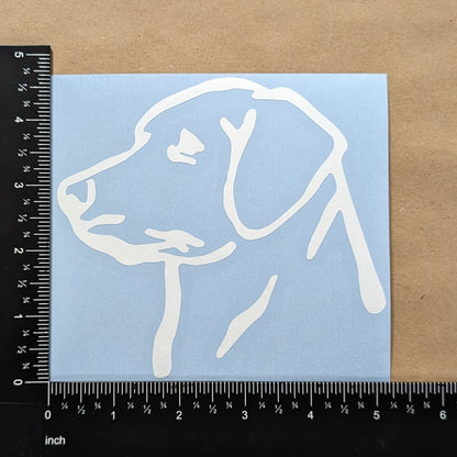 Labrador Retriever Decal 4 Pack