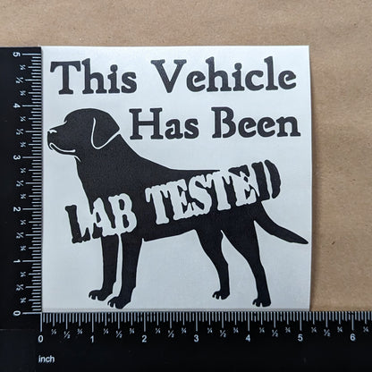 Labrador Retriever Decal 4 Pack