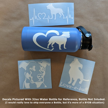 PitBull Decal 4 Pack