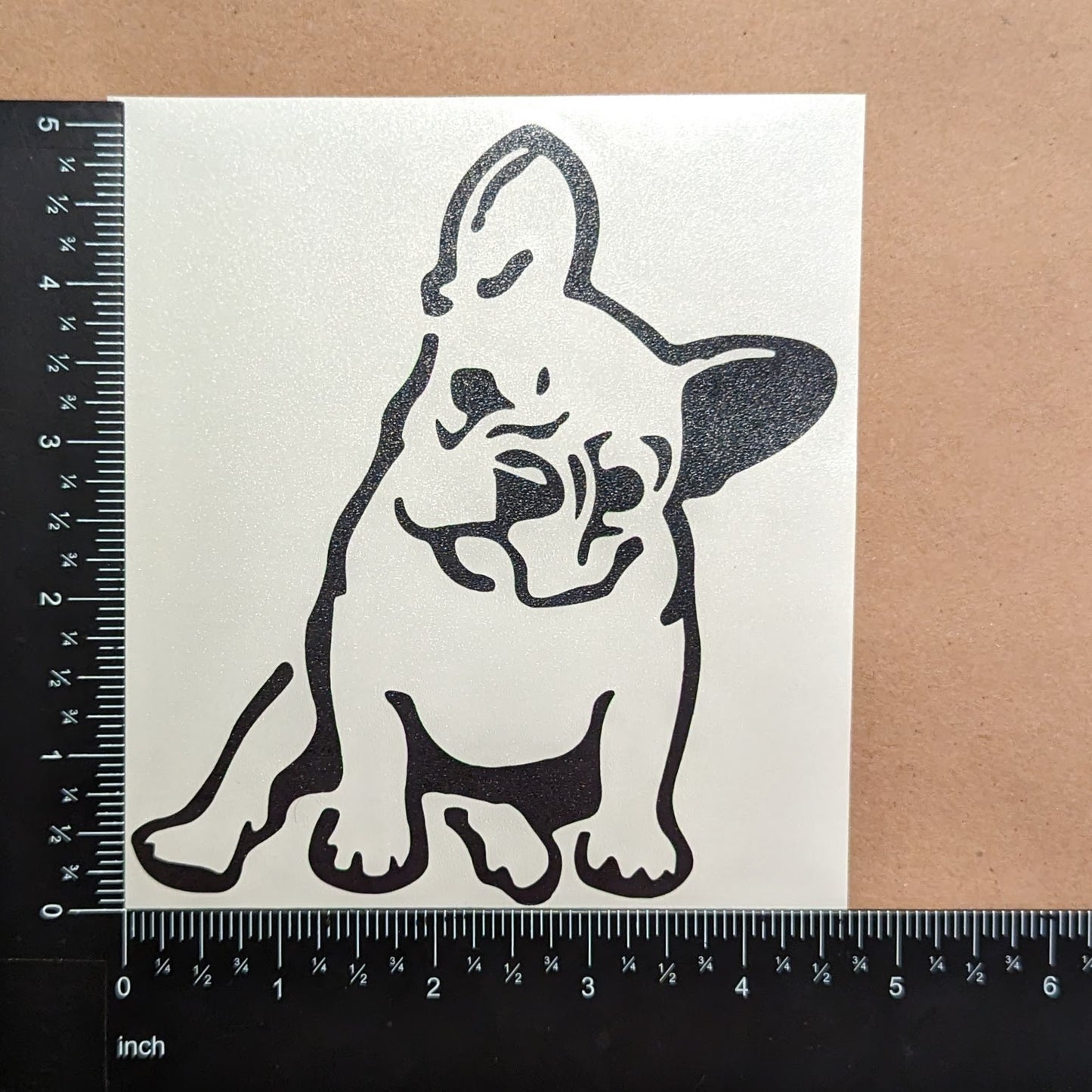 Frenchie Decals 4 Pack