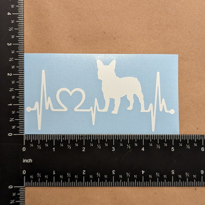 Frenchie Decals 4 Pack