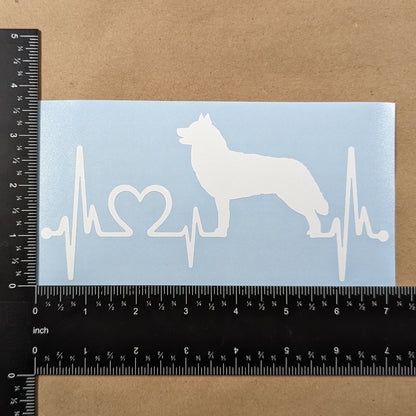 Siberian Husky Decal 4 Pack