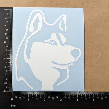 Siberian Husky Decal 4 Pack