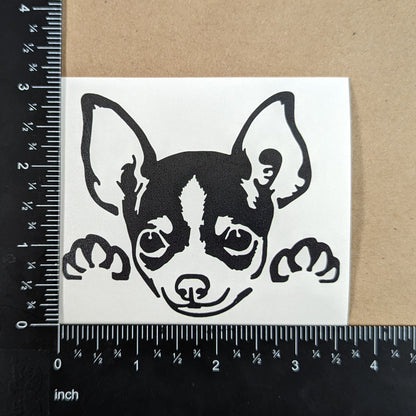 Chihuahua Decal 4 Pack