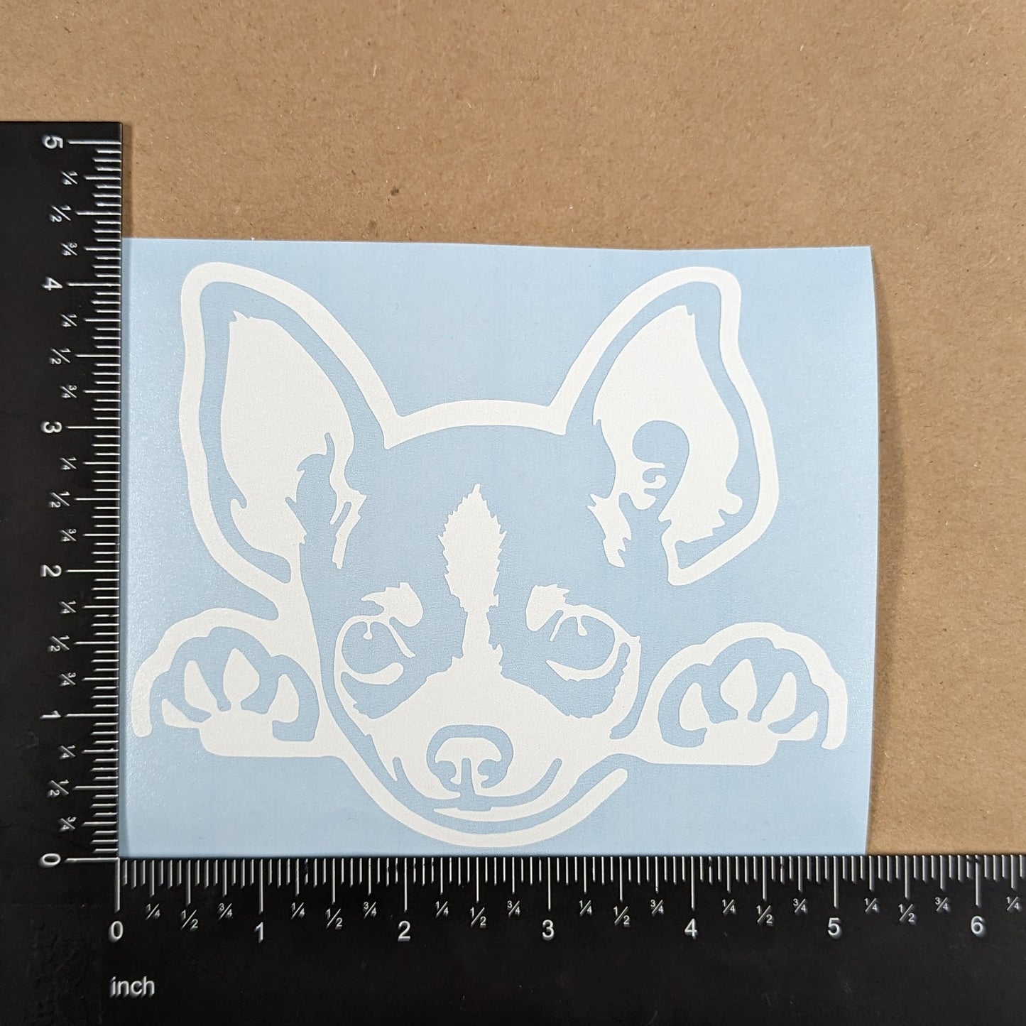 Chihuahua Decal 4 Pack