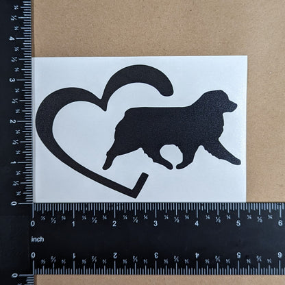 Australian Shepherd Decal 4 Pack