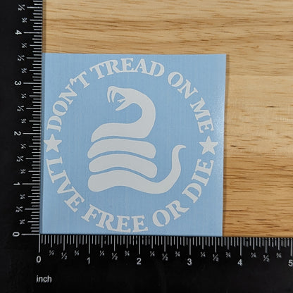 Don't Tread On Me Decal 3-Pack