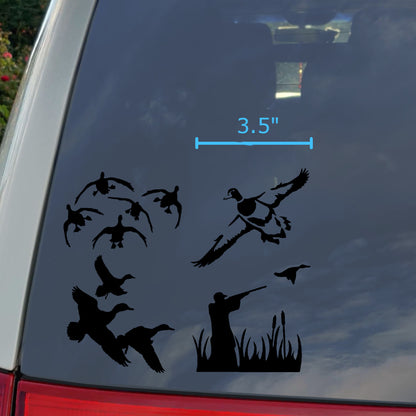 Duck Hunting Decals 4 Pack