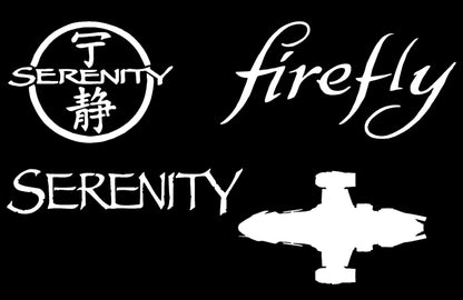 Firefly Logo(s) Decal 4 Pack