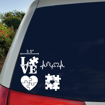 Autism Awareness Decal 4 Pack