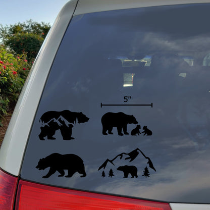 Bear Decal 4-Pack