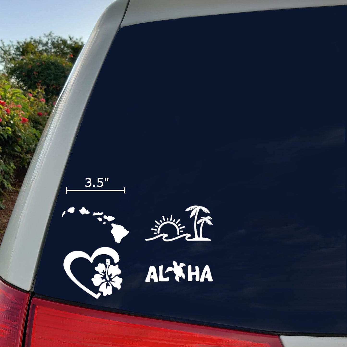 Hawaiian Decals 4 pack