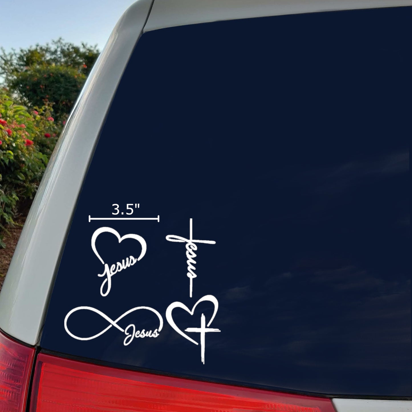 Jesus Decal 4-Pack