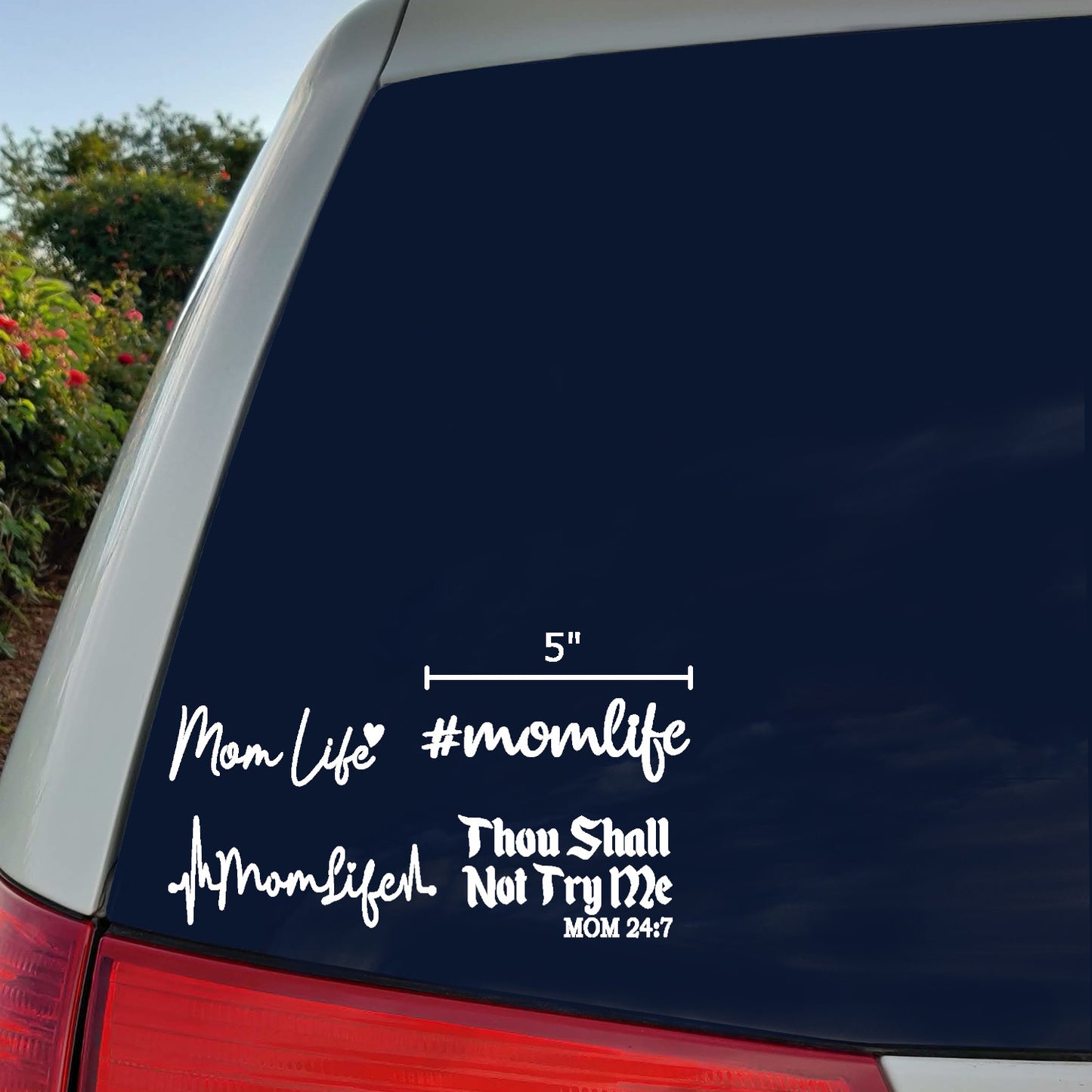 Mom Life Decals 4 Pack