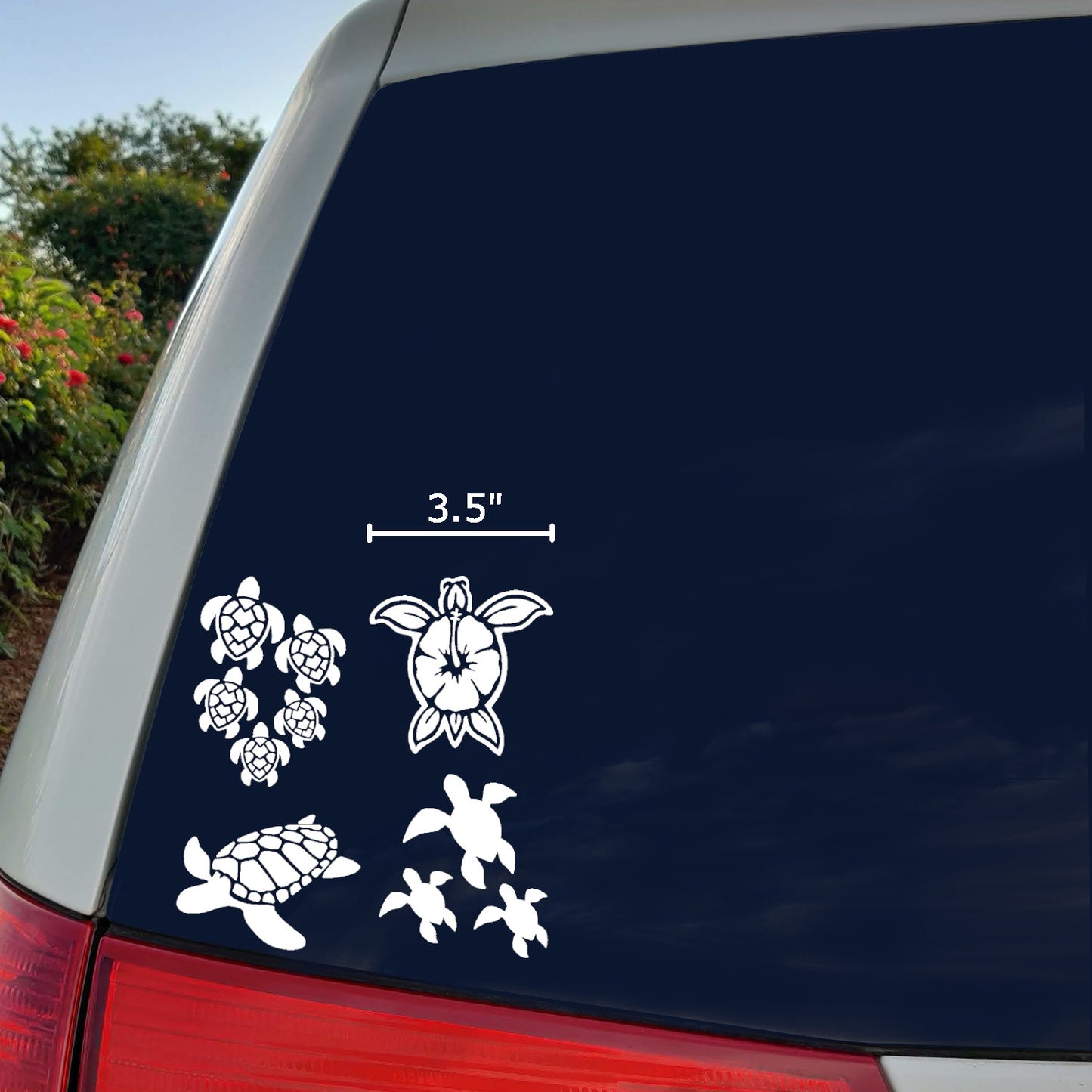 SeaTurtles Decals 4 pack