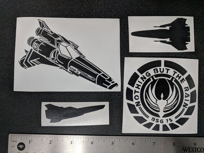 Battlestar Galactica Colonial Viper Decals