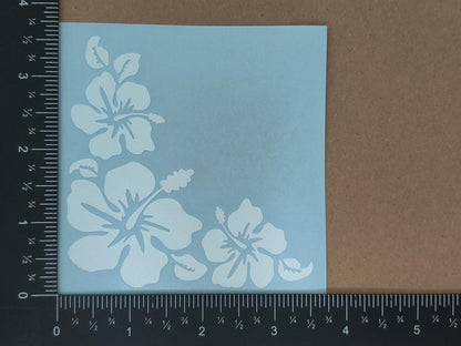 Hibiscus Decals 4 pack