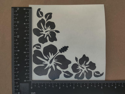 Hibiscus Decals 4 pack