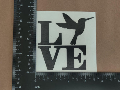 Hummingbird Decal 4 Pack