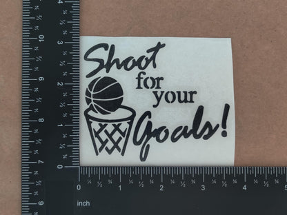 Basketball Decals 4 pack