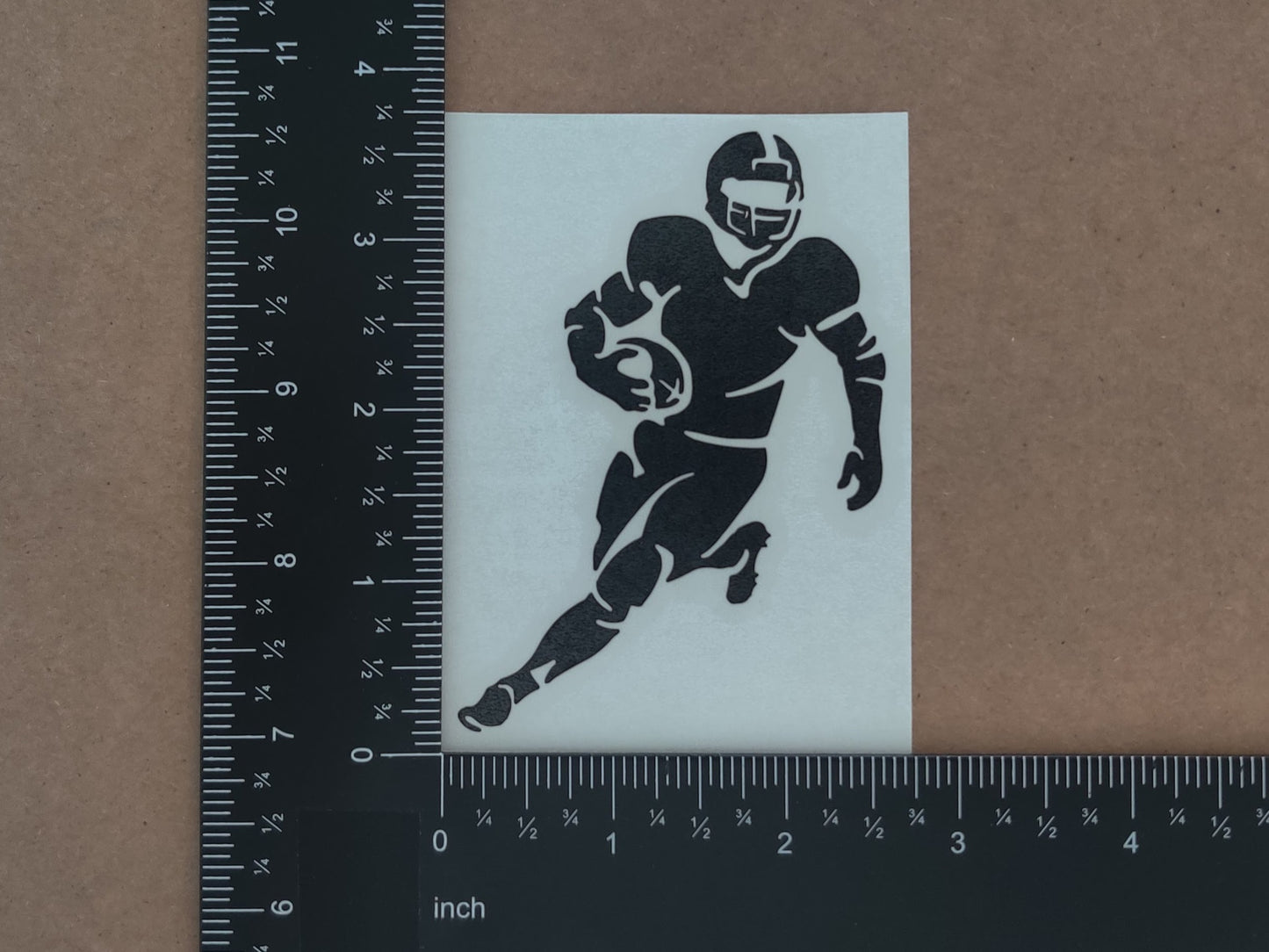 Football Decals 4 pack