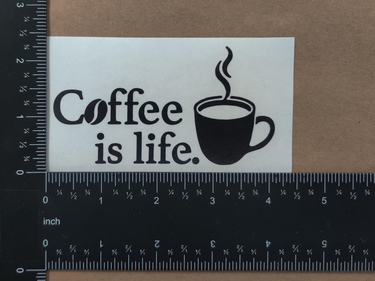 Caffeine Coffee Decal 4 Pack