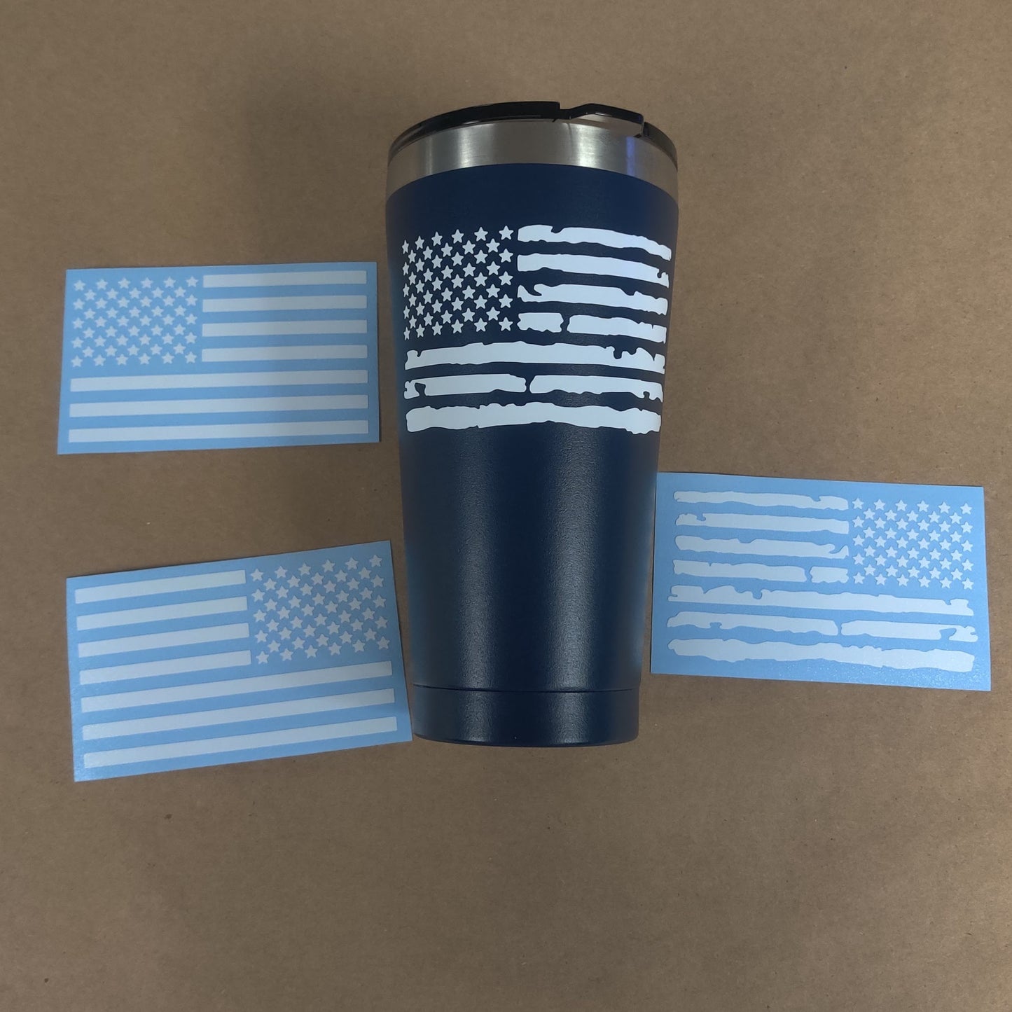 American Flag Decal 4 Pack