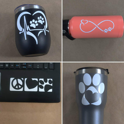 Paw Infinity Decals 4 Pack