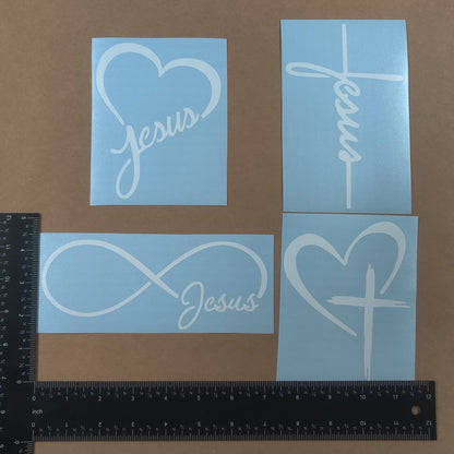 Jesus Decal 4-Pack